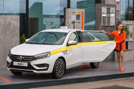 Lada Aura в такси