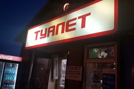 Туалет в Болотном, Болотное, сортир