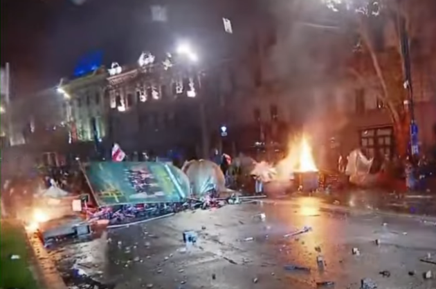 Беспорядки в Тбилиси