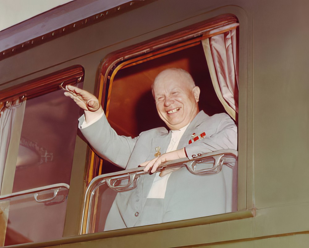 Первый секретарь ЦК КПСС Никита Хрущев