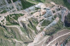 Строительство новой дороги с перевала Кату-Ярык в Республике Алтай