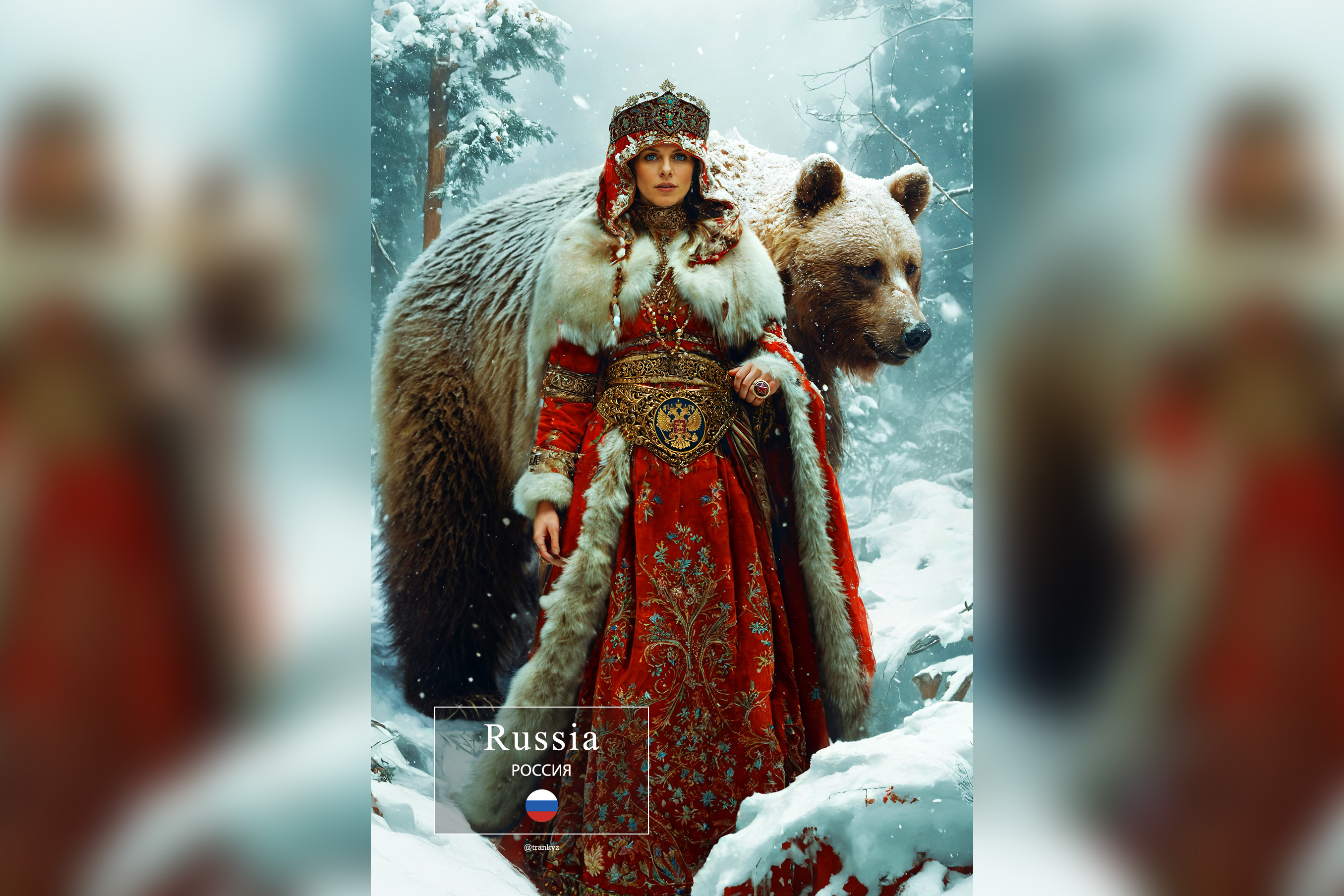 Россия глазами нейросети