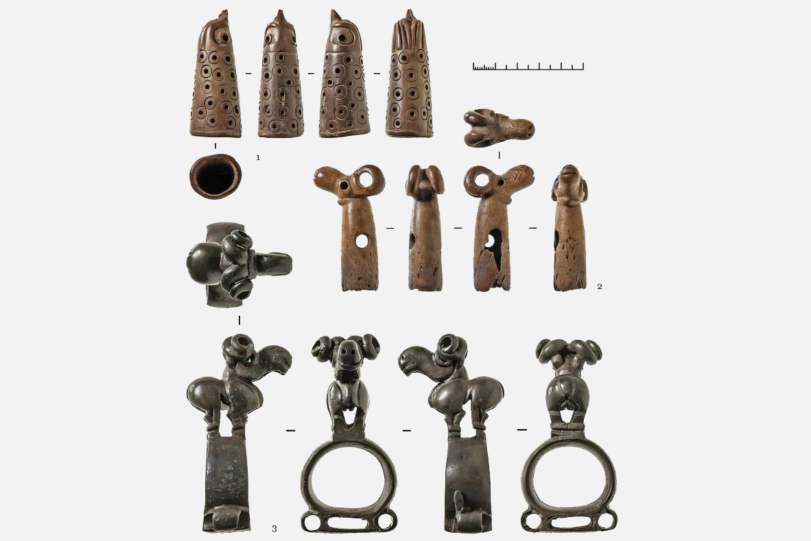 Ранние образцы звериного стиля скифов Ранние образцы звериного стиля скифов, IX век до нашей эры