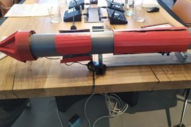 Действующий прототип системы для наклонного бурения нефтяных и газовых скважин, разработанный в Тверском госуниверситете