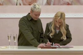 Shaman и Екатерина Мизулина в ЗАГСе в Донецке