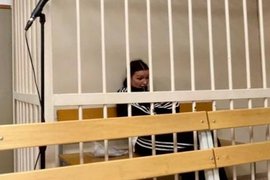 Иркутская блогерша Мария Махмутова в зале суда