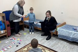 Анджелина Джоли во время визита на Украину в ноябре 2025 года