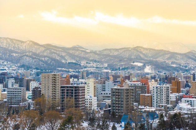 Нереальный город в Сибири