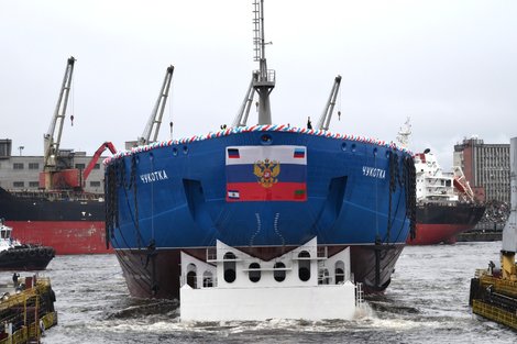 Корпус ледокола «Чукотка»