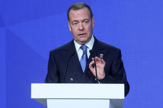 Зампредседателя Совбеза РФ и бывший президент России Дмитрий Медведев
