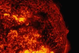 Редчайшая «черная» вспышка на Солнце