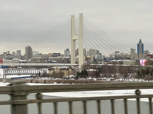 Четвертый мост через Обь в Новосибирске