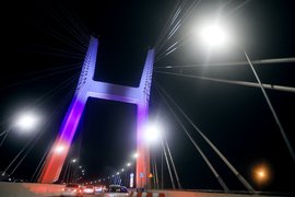 Открытие четвертого (Центрального) моста в Новосибирске