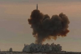 Запуск гиперзвуковой ракеты «Авангард»