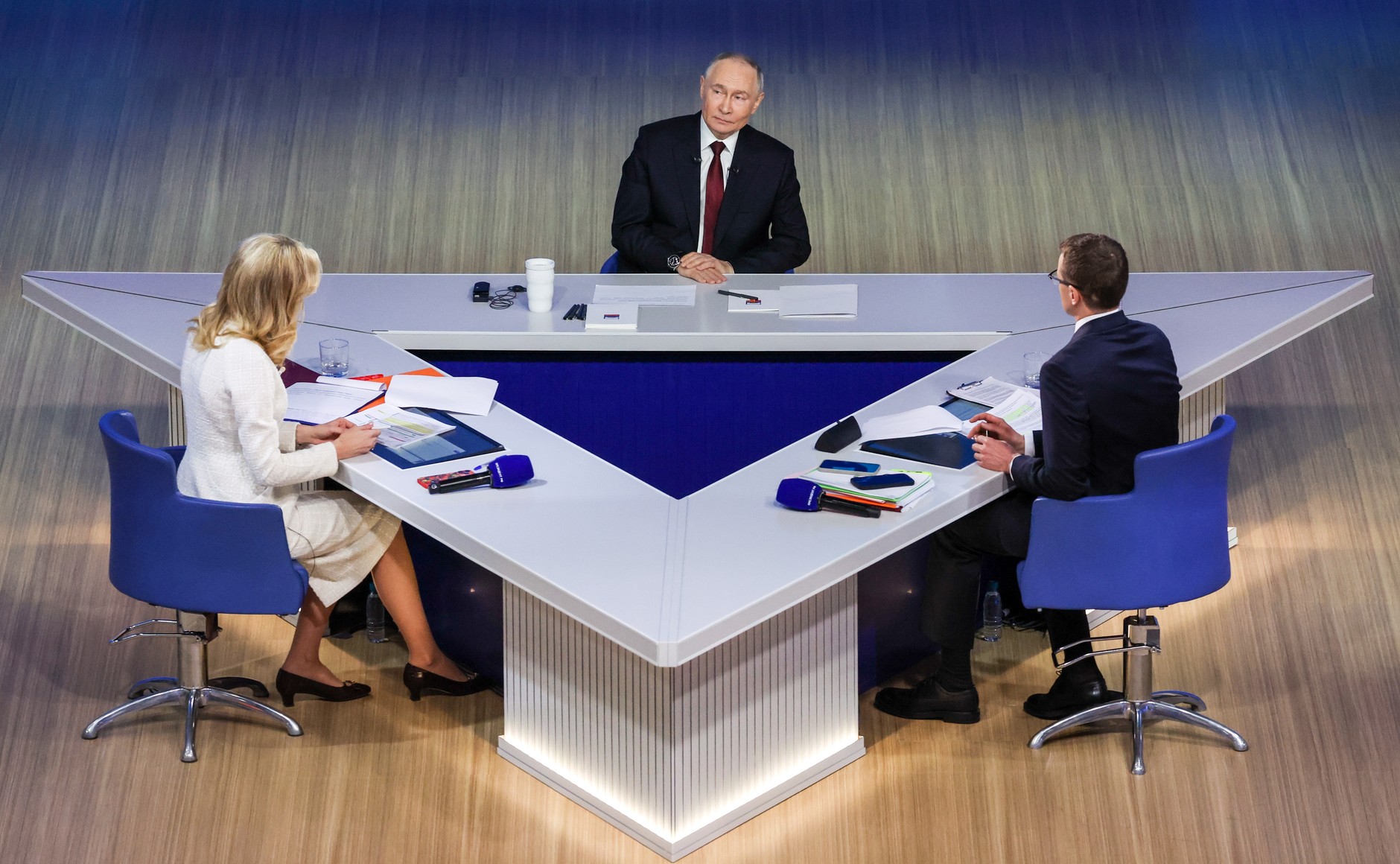 Программа «Итоги года с Владимиром Путиным»