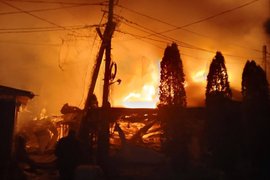 Атака на гостичный комплекс в селе Хорлы в Херсонской области