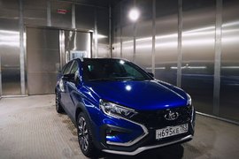 Lada Vesta в климатической камере