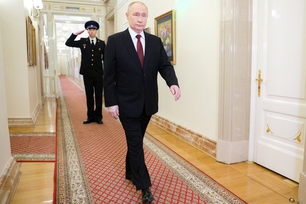 Президент России Владимир Путин перед инаугурацией в 2024 году
