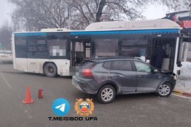 ДТП с Lada Iskra в Уфе