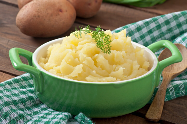 Вареный картофель