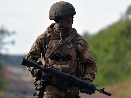 боец российской армии