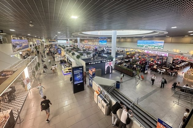 Аэропорт Пулково в Санкт Петербурге
