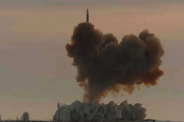 Запуск гиперзвуковой ракеты «Авангард»