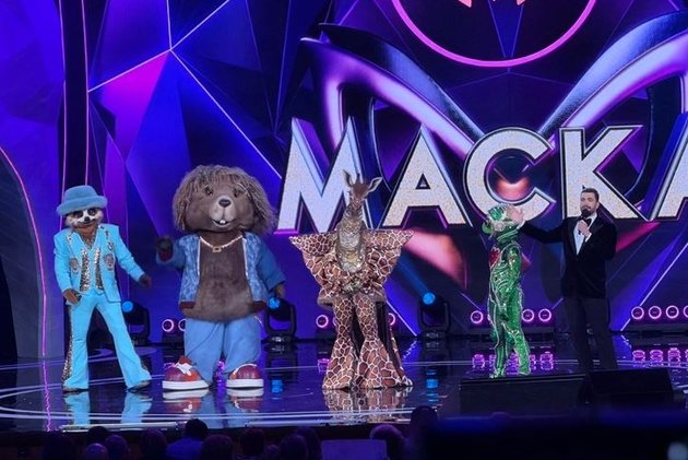 Кадр из шоу «Маска» на НТВ
