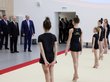 Президент России Владимир Путин в многофункциональной спортивной школе олимпийского резерва имени А.С.Рахлина.