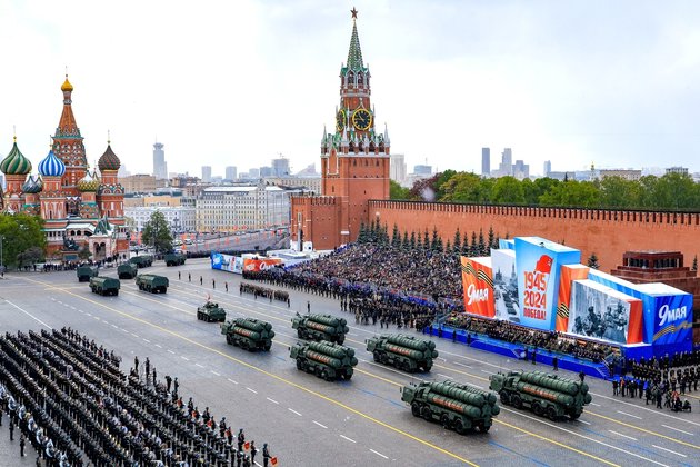 Военный парад в ознаменование 79-й годовщины Победы в Великой Отечественной войне