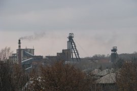 Шахта в Ленинск-Кузнецком