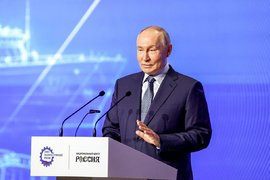 Путин назвал укрепление рубля «грустной темой»