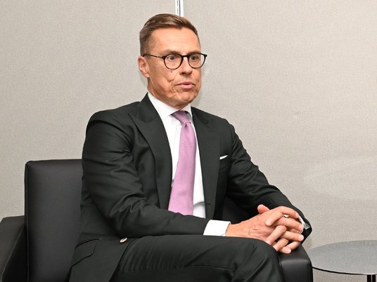 Президент Финляндии Александр Стубб