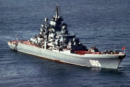 Российский атомный крейсер «Адмирал Нахимов»