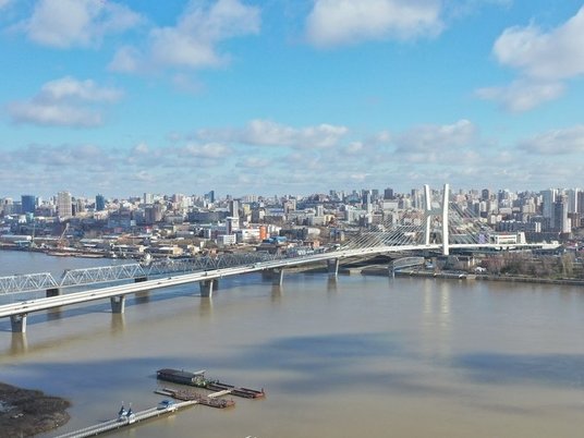 Четвертый мост в Новосибирске