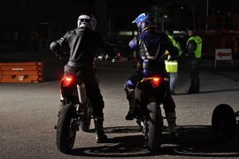 Крым запретил ночные поездки на мотоциклах