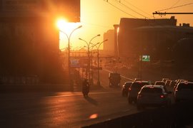 Жара в Новосибирске