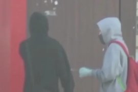 Подростки, обвиняемые в покушении на убийство военного