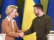 Президент Украины Владимир Зеленский и председатель Еврокомиссии Урсула фон дер Ляйен