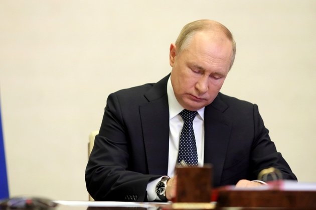 Президент РФ Владимир Путин