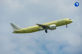 Первый полет первого серийного импортозамещенного МС-21