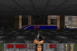 Легендарный Doom запустили в Paint