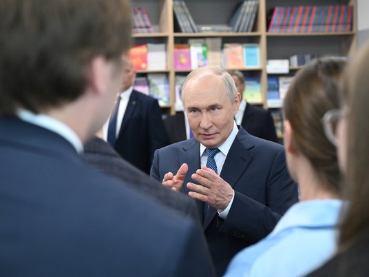 Владимир Путин в Новосибирске