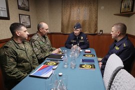 Президент России Владимир Путин на совещании с силовиками