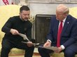 Президенты Украины и США Владимир Зеленский и Дональд Трамп