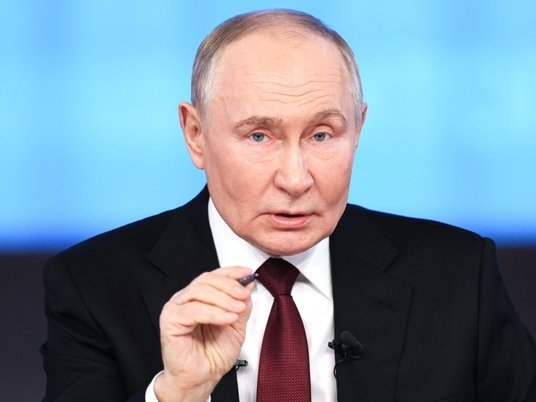 Прямая линия президента Владимира Путина в 2025 году