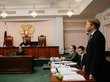 Лидер партии «Яблоко» Николай Рыбников на заседании Верховного суда