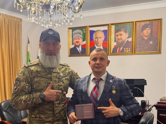 Максим Баранов и Замид Чалаев