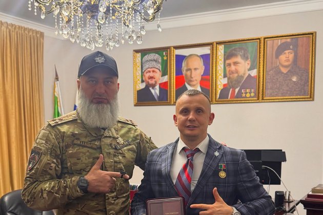 Максим Баранов и Замид Чалаев