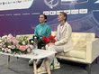 Фигуристка Софья Дзепка и тренер Екатерина Моисеева на этапе Гран-при в Сиане